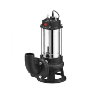 豫众诺 切割式污水泵 球墨刀片不锈钢7.5KW4寸380V-7米线 套