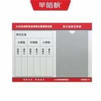 芊陌帆/亚克力UV警示标识/PVC网格化公告标牌/QMFYKL-Y018/块