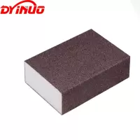 DYINUO 金刚砂海绵擦百洁布10*7*2.5cm 个
