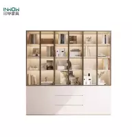 印华(YINHUA)书柜(1500*400*2000) (组)