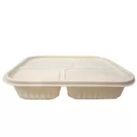 特昂优选 一次性餐盒(四格1200ml 200个/箱)