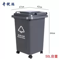 奇桄烁垃圾桶50L其他垃圾/个