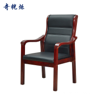 奇桄烁办公椅耳朵椅实木把