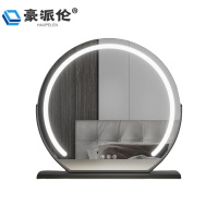 豪派伦浴室镜圆镜个