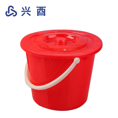兴酉 塑料桶小水桶小红桶 3L 个