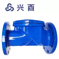 兴酉 法兰橡胶瓣止回阀 DN350 个