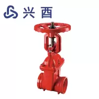 兴酉 沟槽明杆闸阀 DN65 个