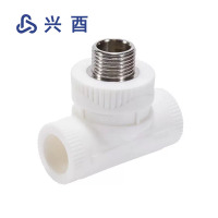 兴酉 PP-R外丝三通 25*1/2 个