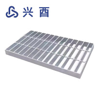 兴酉 镀锌钢格栅排水沟盖板 厚40mm 平方米