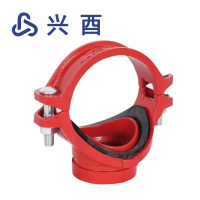 兴酉 沟槽丝机械三通 DN200*65 个