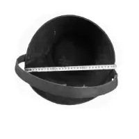 胶皮桶橡胶灰桶   大号  个