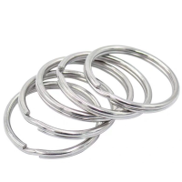 钥匙圈环304不锈钢扁圈 35mm(10个) 包