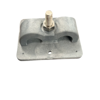 耀尔 高分子聚合物粘贴式固定夹 100mm*80mm*55mm 个