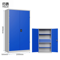 觅鹊 工具柜 带网二抽/台