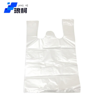 琅柯 白色背袋打包袋 50只装 28*46cm