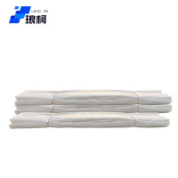 琅柯 白色平口垃圾袋 100只装 50*60cm