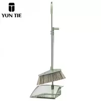 蕴铁扫把簸箕套装水晶绿/套