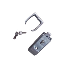 长铁 不锈钢缺口式玻璃门锁 S107 套