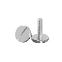 长铁 一字螺丝钉 M4平头 个