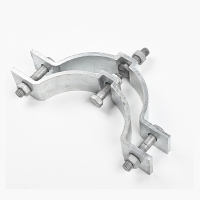 长铁 双吊抱箍 264mm 个