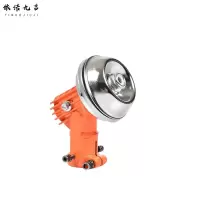 依诺九吉 割草机工作头通用打草机齿轮箱刀头 26管9齿防缠草散热工作头 件