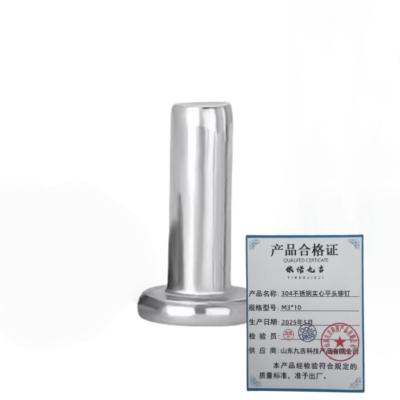 依诺九吉 304不锈钢实心平头铆钉 M3*10 个