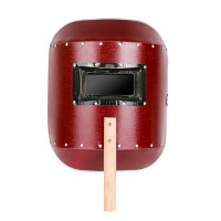 依诺九吉 电焊面罩手持式铝包边面具全脸 钢纸面罩1个配黑白玻璃 件