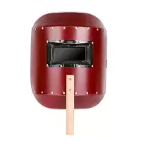 依诺九吉 电焊面罩手持式铝包边面具全脸 钢纸面罩1个配黑白玻璃 件