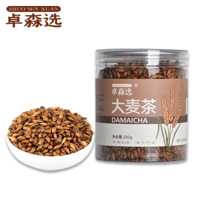 卓森选 大麦茶 250g/罐