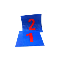 钟伯 数字不干胶标识 20*20cm 张