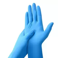 钟伯 乳胶手套 大号 双