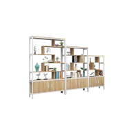 钟伯 钢木展示柜 ZB-03 平方米