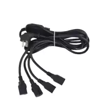 钟伯 携带型短封线 一拖三/四头带夹 个