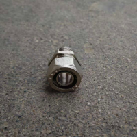 祝鑫 铝塑管铜直接 φ20mm 外丝+铝塑接头 个