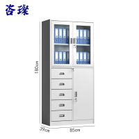 咨璨文件柜偏五斗85*39*180cm /台