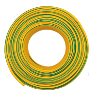 永易锦程 阻燃聚氯乙烯电源线 ZRBVR35 双色 米