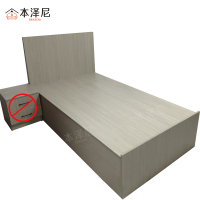 本泽尼 板式床 气压杆床 HTZ-CB153 1200*2000*450mm 张