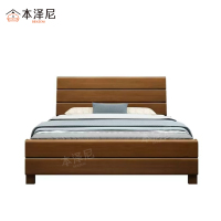 本泽尼 床 实木床 HTN-C1298 1200*2000*980mm 张