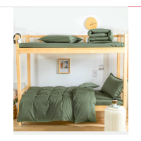 广临 军绿色全棉床品三件套 D2-1 单位:套