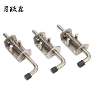 月跃鑫 弹簧插销 不锈钢弹簧门锁 12*135个