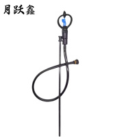 月跃鑫 地插喷头 4分蓝蝶式90cm接PE管 套