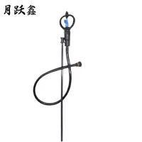 月跃鑫 地插喷头 4分蓝蝶式90cm接PE管 套