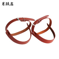 月跃鑫 皮带脚扣 皮带脚扣带 黄色 个