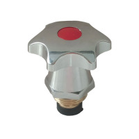 LONMATE 六角手轮阀芯LM-4296红色 一个