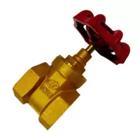 LONMATE工程专用全铜闸阀1寸 一个