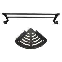 LONMATE 毛巾架挂件+三角架 两件套