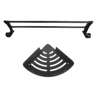 LONMATE 毛巾架挂件+三角架 两件套