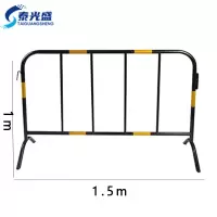 泰光盛 铁马护栏 黄黑个