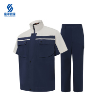 铁美风华 短袖工作服(拉链款)各号 1套