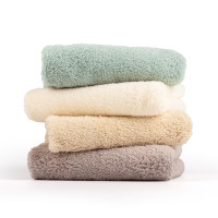 踏绮 欧美素罗长绒棉缎档毛巾 34*80cm 条